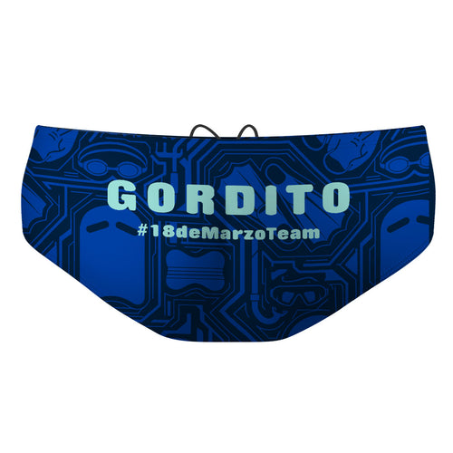 18 de Marzo - Azul - Classic Brief Swimsuit