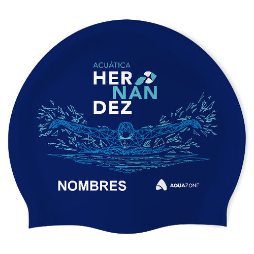 Acuática Hernández (NBL/03/P) - Classic Silicone Swimming Cap