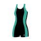 T-B NINA PBT SPEED SQUARE BACK JAMMER NEGRO/AQUA