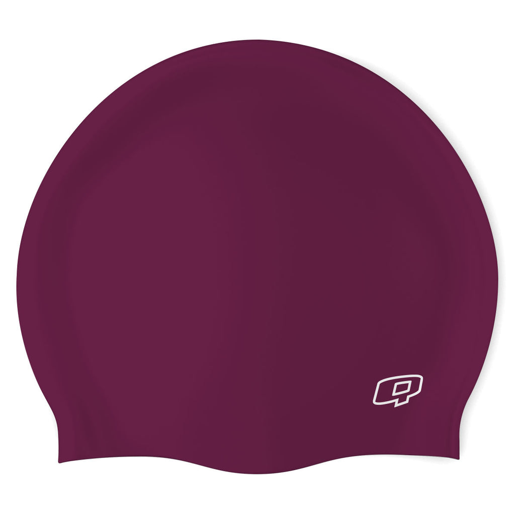 Q - Cardinal - Wrinkle-Free Silicone Swimming Cap