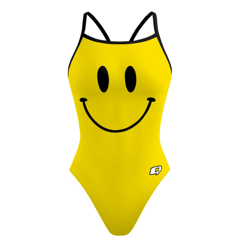 Smiley - Skinny Strap Swimsuit