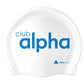 Grupo ALPHA 06 (WHT/04) - Classic Silicone Swimming Cap