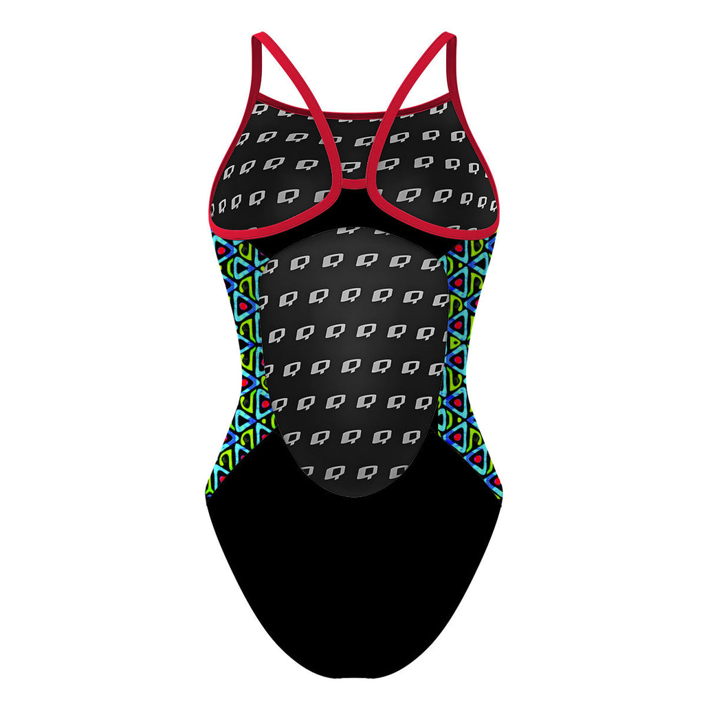 Semiestampados - Figures - Skinny Strap Swimsuit