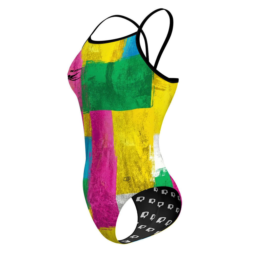 18 de Marzo V26 - Claro - Sunback Tank Swimsuit