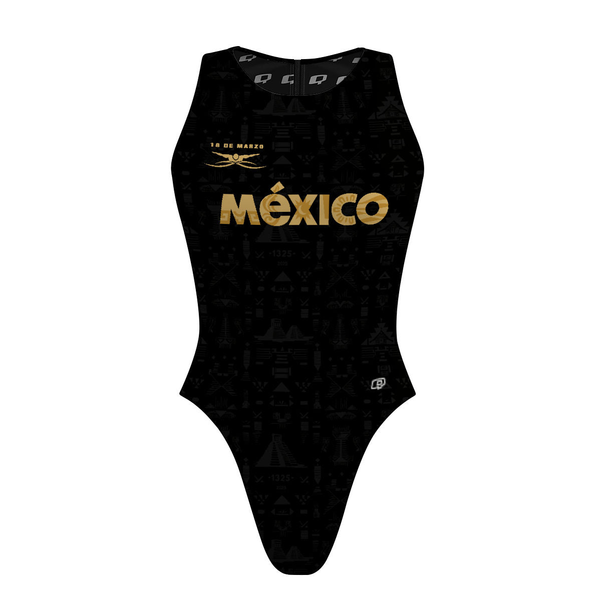 18 de marzo team - Women's Waterpolo Swimsuit Cheeky Cut