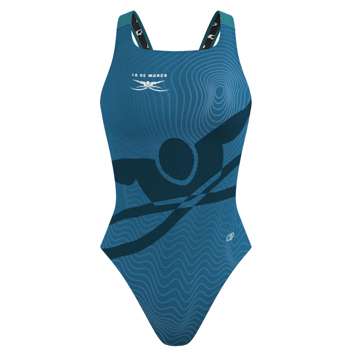 18 de marzo team - Classic Strap Swimsuit