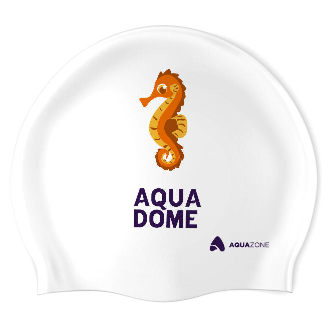 Caballito - Aqua Dome (WHT/04) - Classic Silicone Swimming Cap