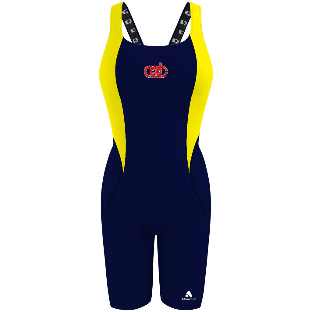 CDC - Wave AZ- Classic Strap Long Knee Women Jammer - PERSONALIZED