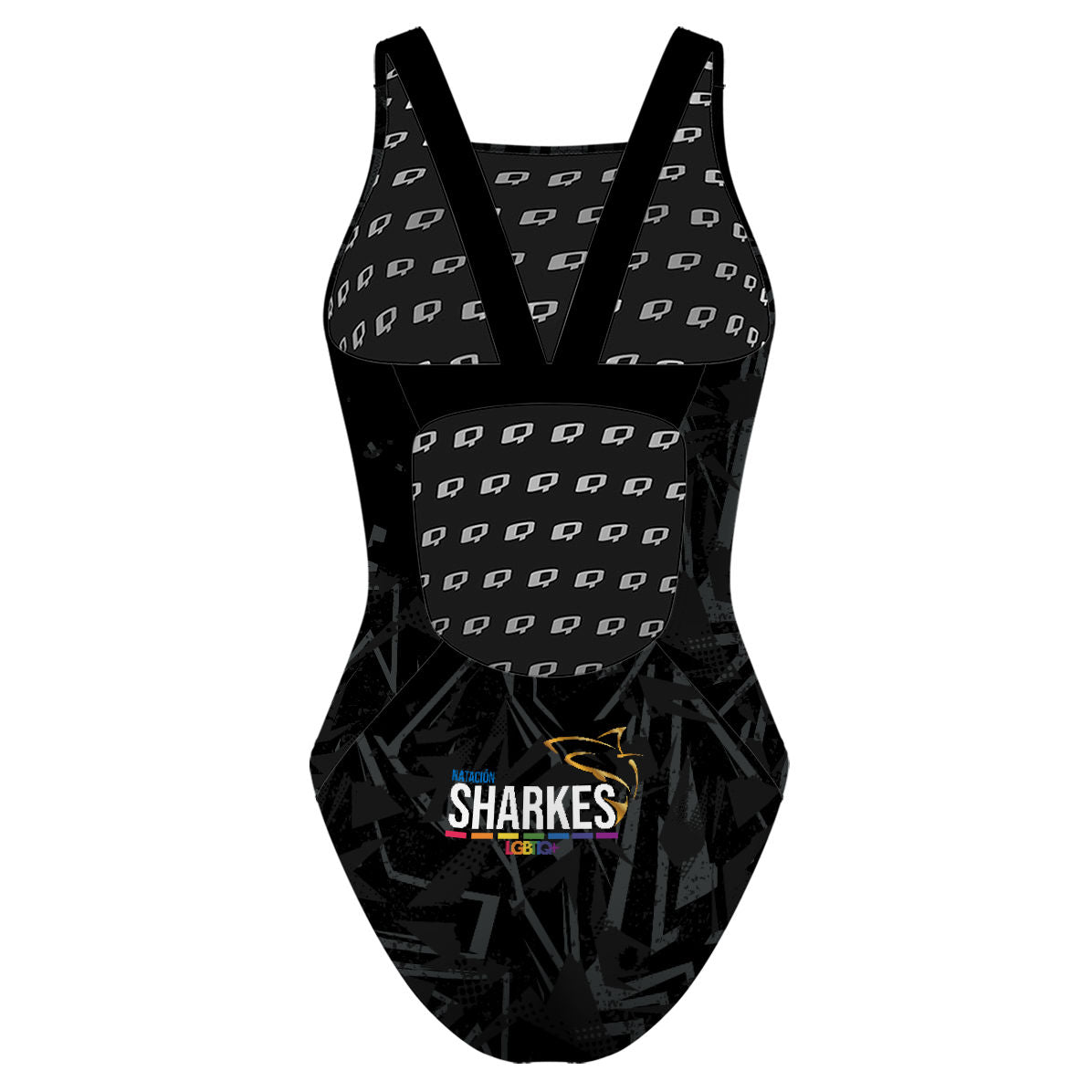 Sharkes Natacion + Patrocinador - Classic Strap Swimsuit