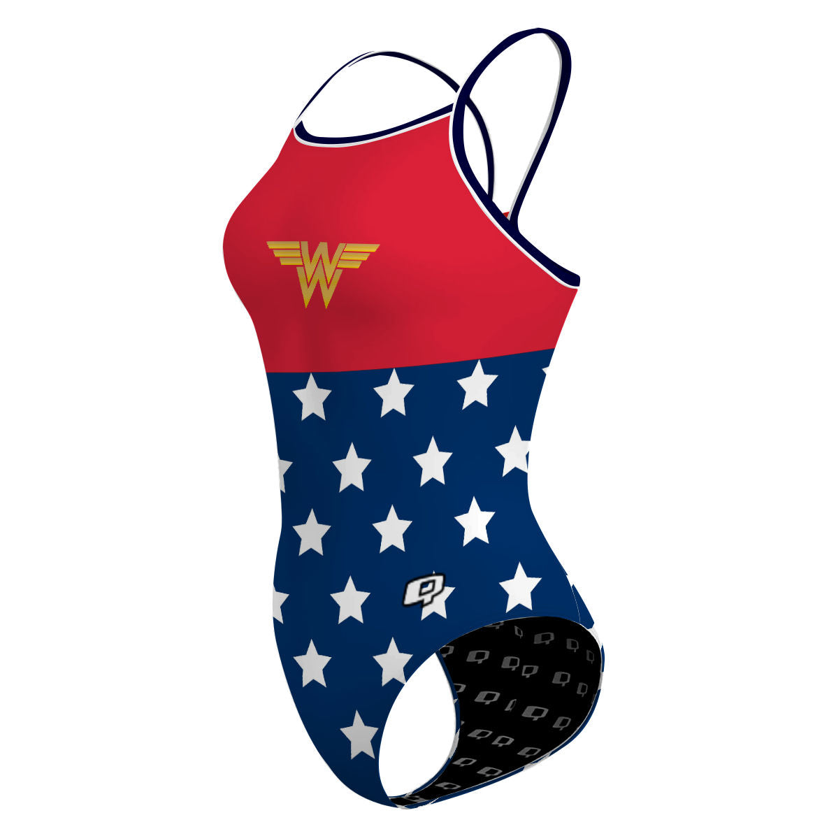 Wonder Swimmer - Skinny Strap Swimsuit
