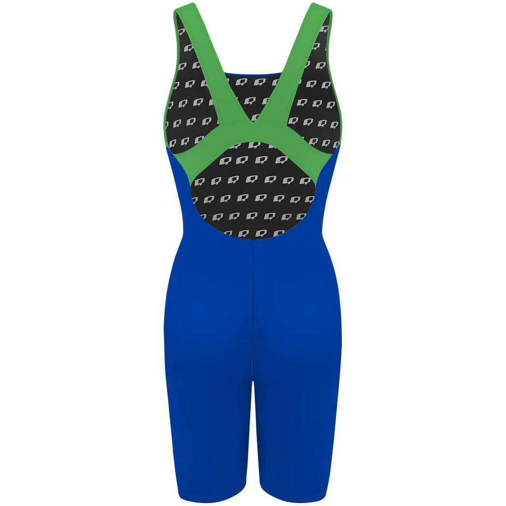 Universidad Veracruzana - Wave AZ - Classic Strap Long Knee Women Jammer