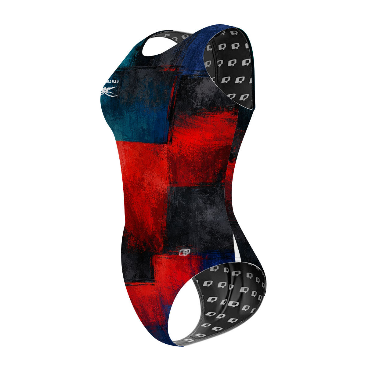 18 de Marzo V26 - Oscuro - Women's Waterpolo Swimsuit Classic Cut