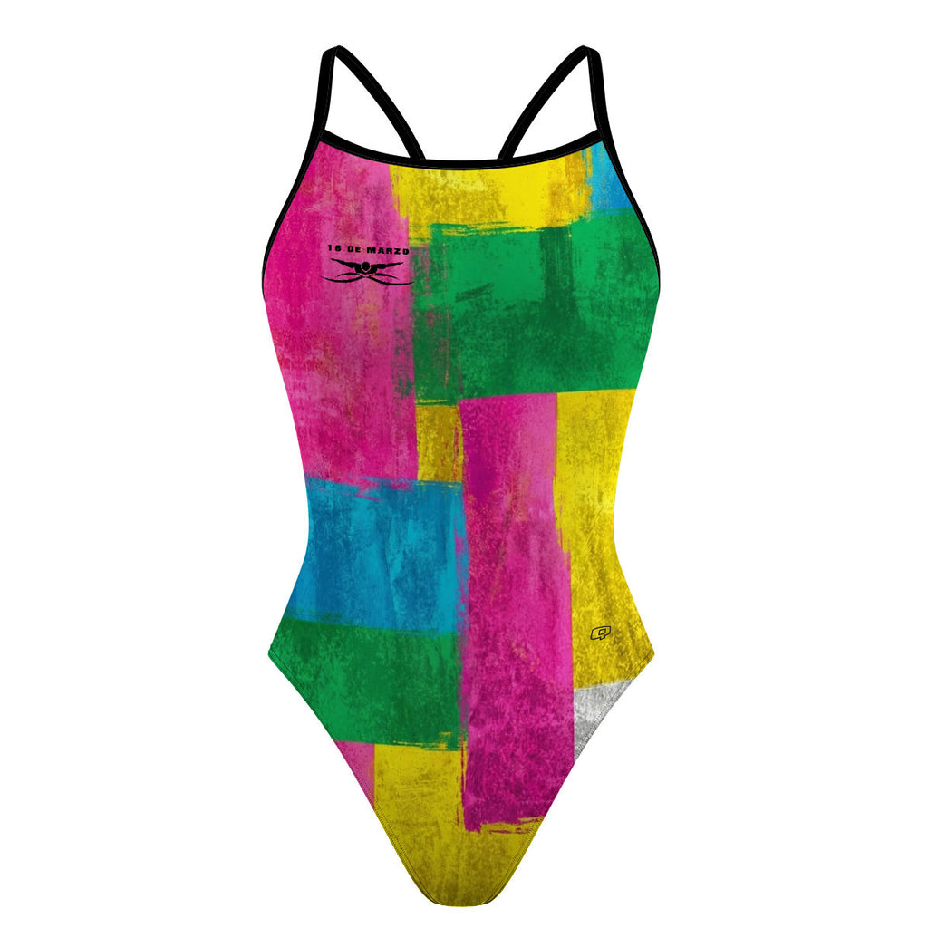 18 de Marzo V26 - Claro - Skinny Strap Swimsuit
