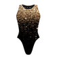 All that Glitters - Women's Waterpolo Swimsuit Cheeky Cut