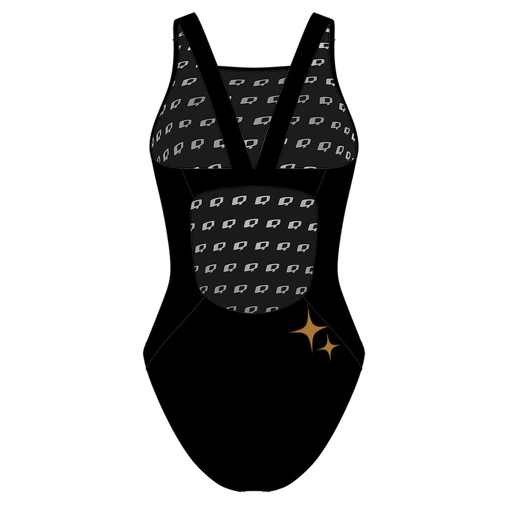 Queens - Classic Strap Swimsuit
