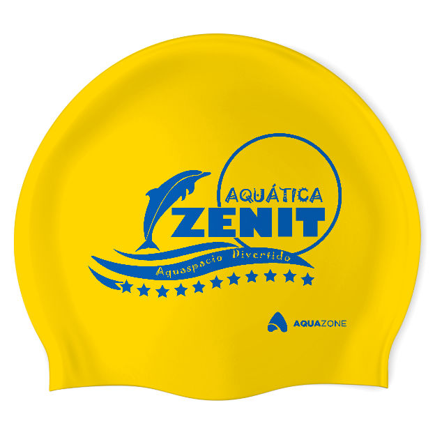Zenit (YEL/01) - Wrinkle-Free Silicone Swimming Cap
