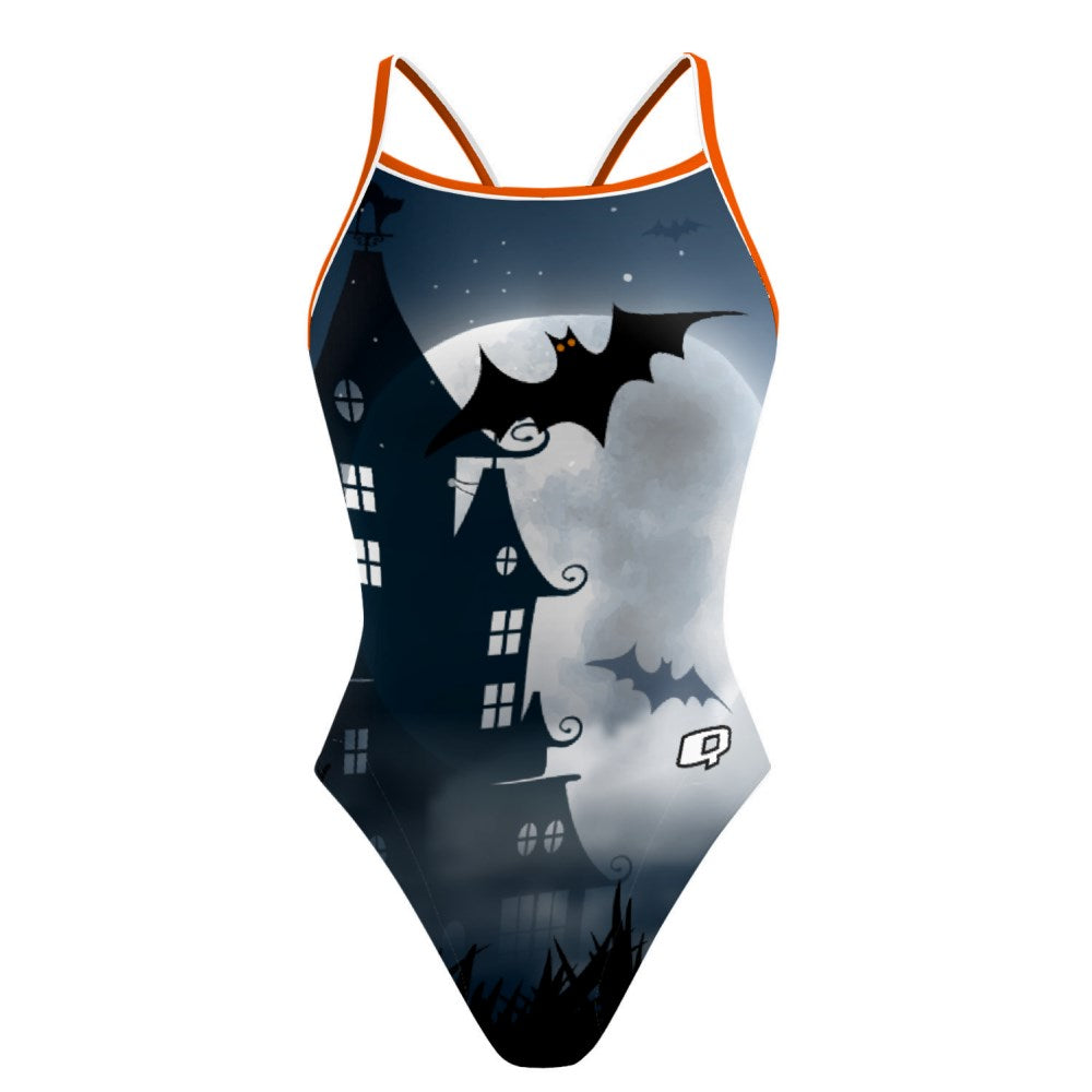 Scary Bats - Skinny Strap Swimsuit