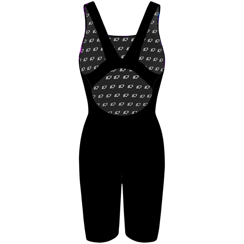 Retro Splash - Costados semi-sublimado - Classic Strap Long Knee Women Jammer