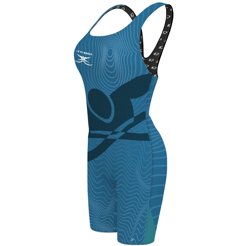18 de Marzo Team - Classic Strap Long Knee Women Jammer