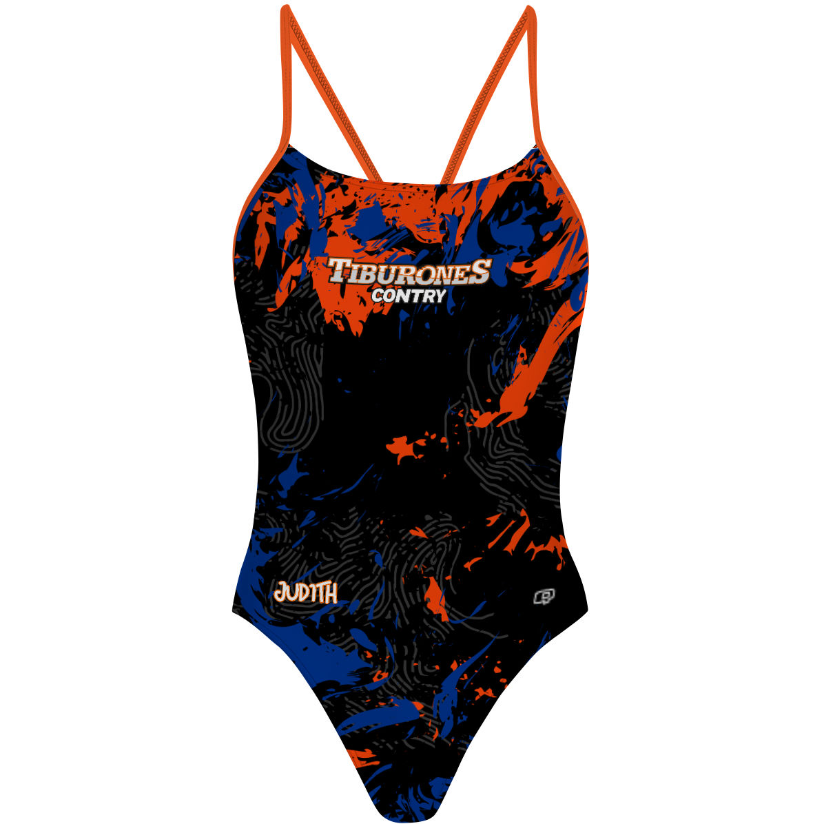 Tiburones Contry - "Y" Back Swimsuit