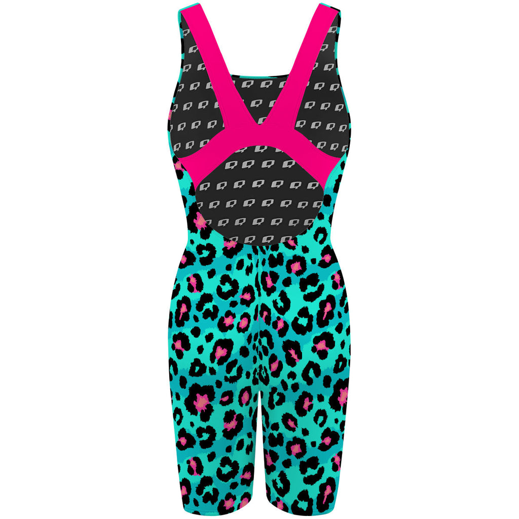 Animal print 2 - Classic Strap Long Knee Women Jammer