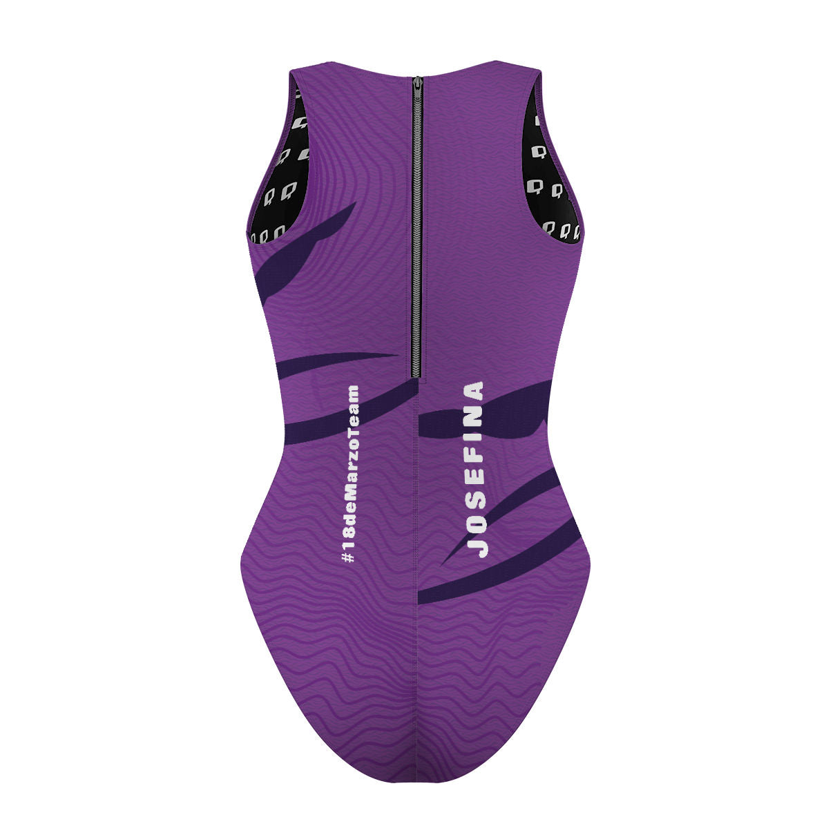 18 de Marzo team - Women's Waterpolo Swimsuit Classic Cut