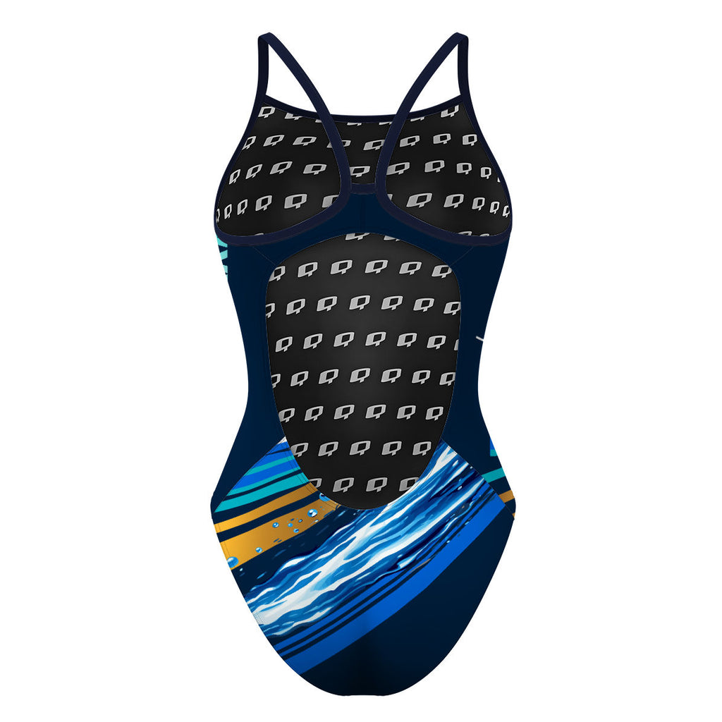 Aquafit - Skinny Strap Swimsuit