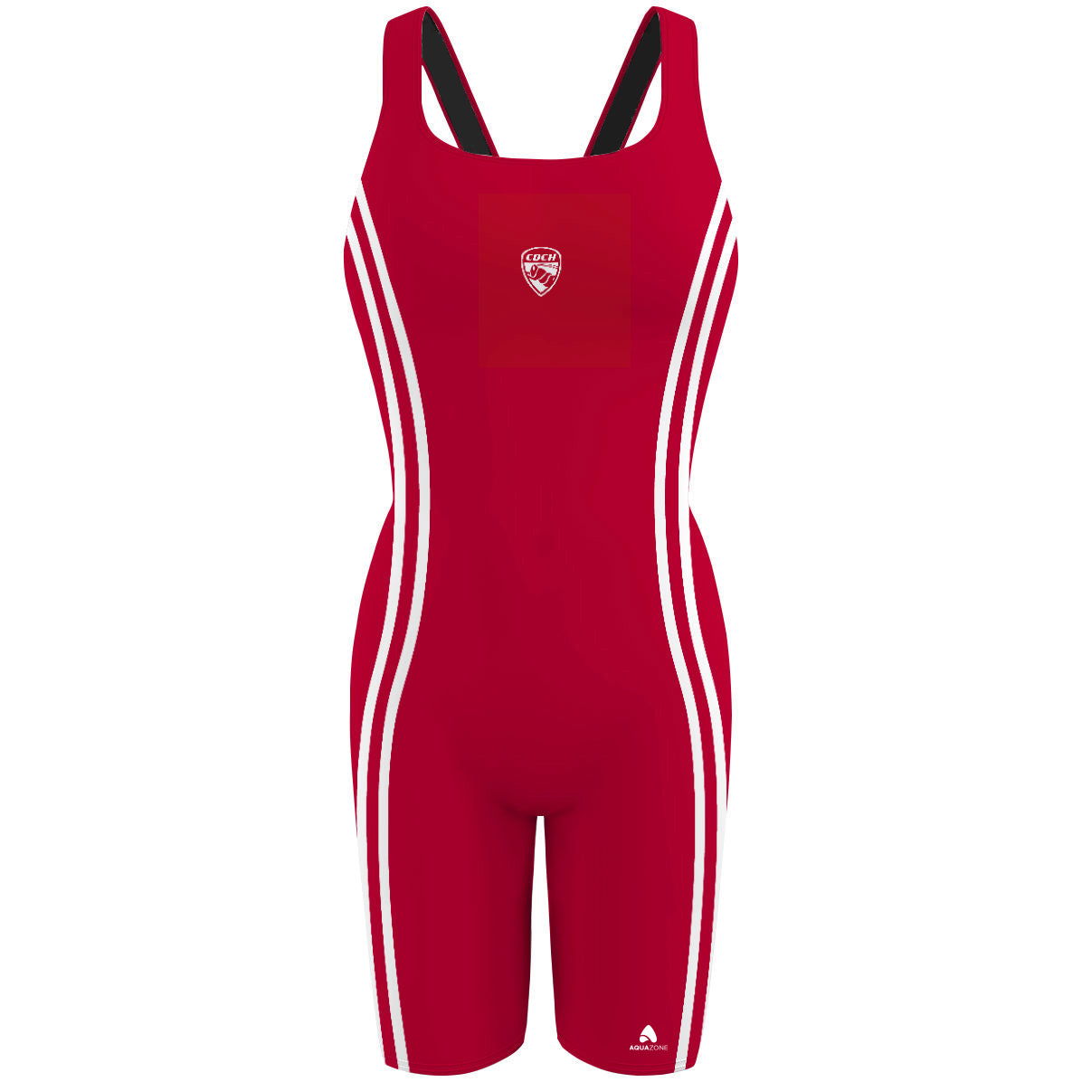 CDCH - AZ Side Binding - Solid Classic Strap Long Knee Women Jammer