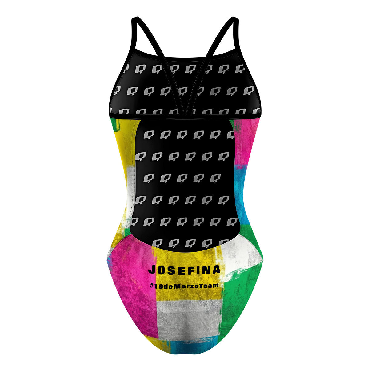 18 de Marzo V26 - Claro - Sunback Tank Swimsuit