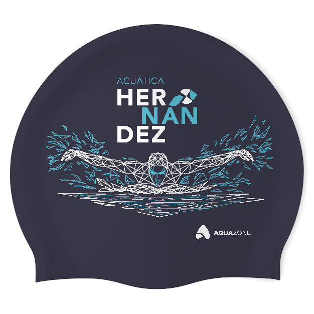 Acuatica Hernandez (DGR/04/P) - Classic Silicone Swimming Cap