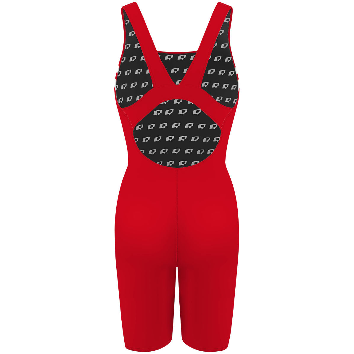 CDCH - AZ Side Binding - Solid Classic Strap Long Knee Women Jammer
