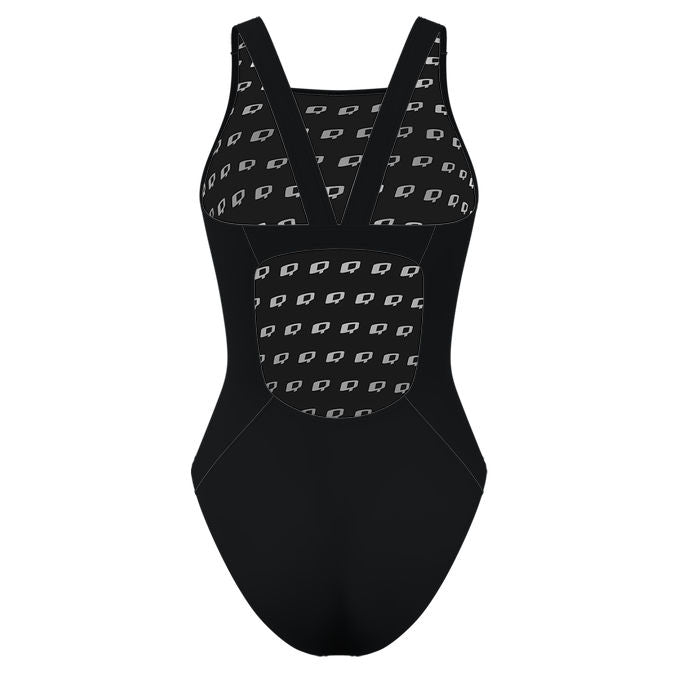 Inclan - Solid Classic Strap Swimsuit - PERSONALIZED