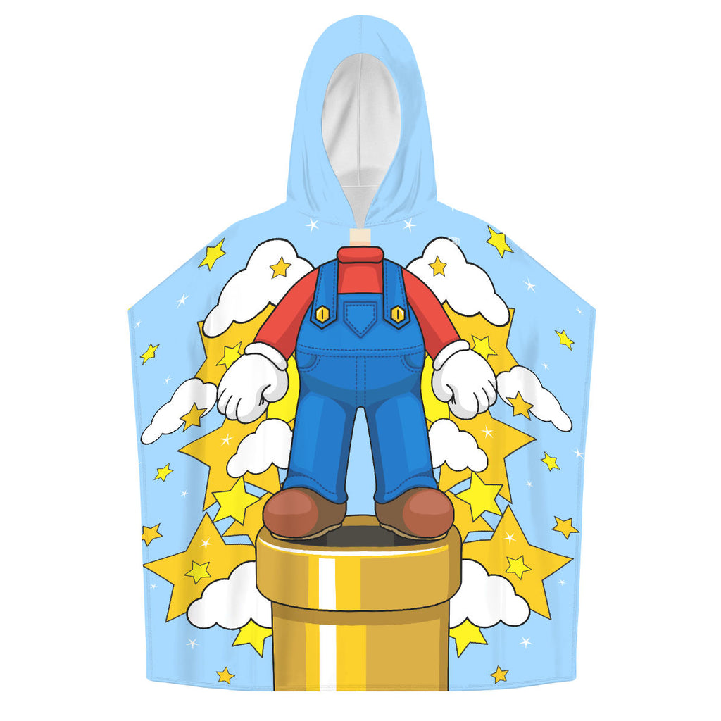 Mamma Mia - Personalized Kids Poncho Beach and Pool Towel