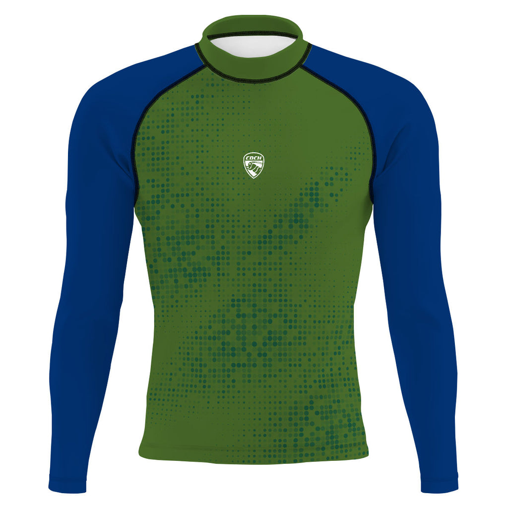 CDCH 26 - Surf Rash Guard UPF50+ de Manga Larga para Hombre