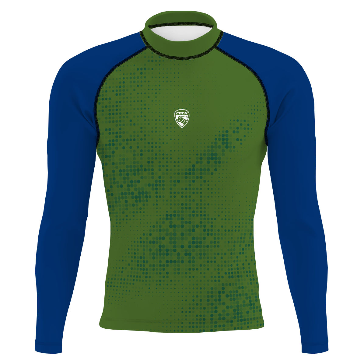 CDCH 26 - Surf Rash Guard UPF50+ de Manga Larga para Hombre