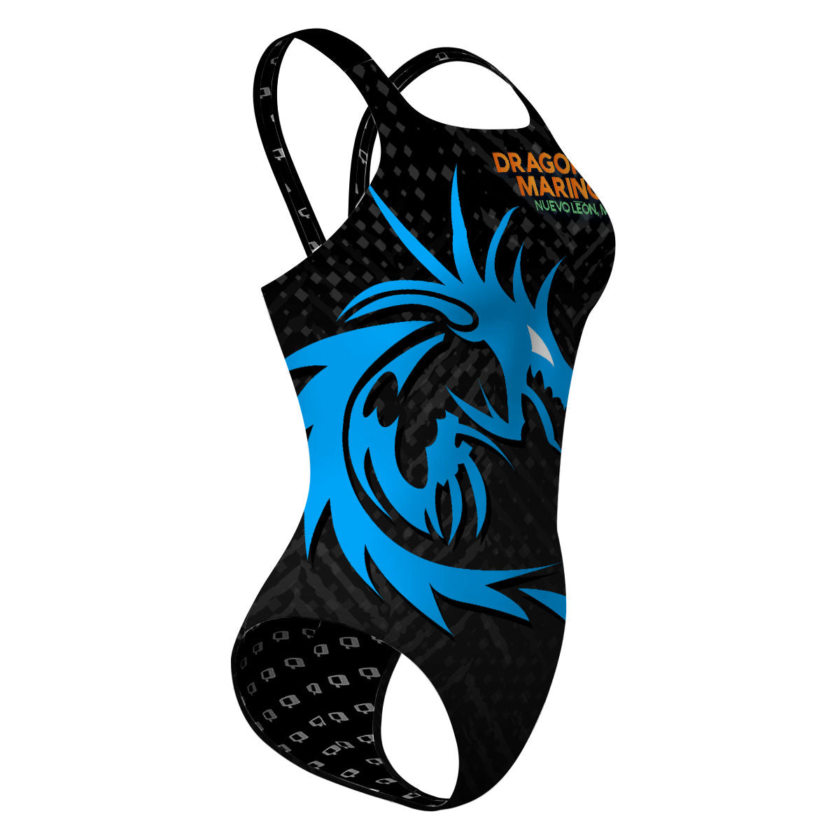Dragones Marinos Bk - Classic Strap Swimsuit