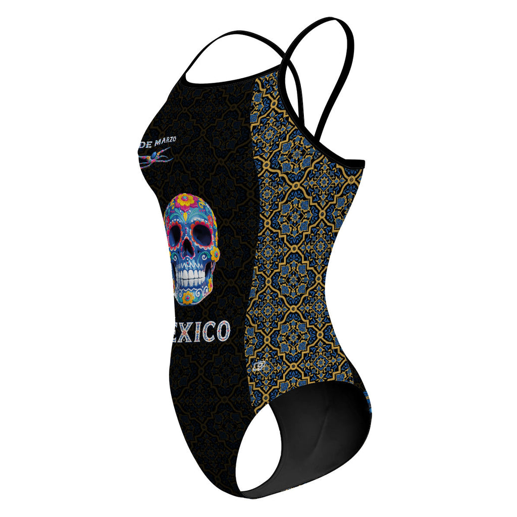 CALAVERA - Traje de Baño Sunback Tank