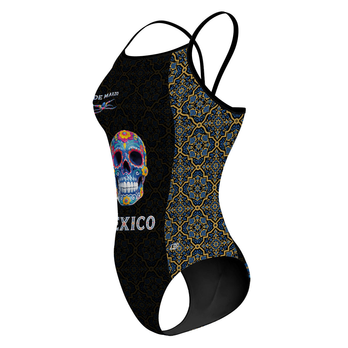 CALAVERA - Traje de Baño Sunback Tank
