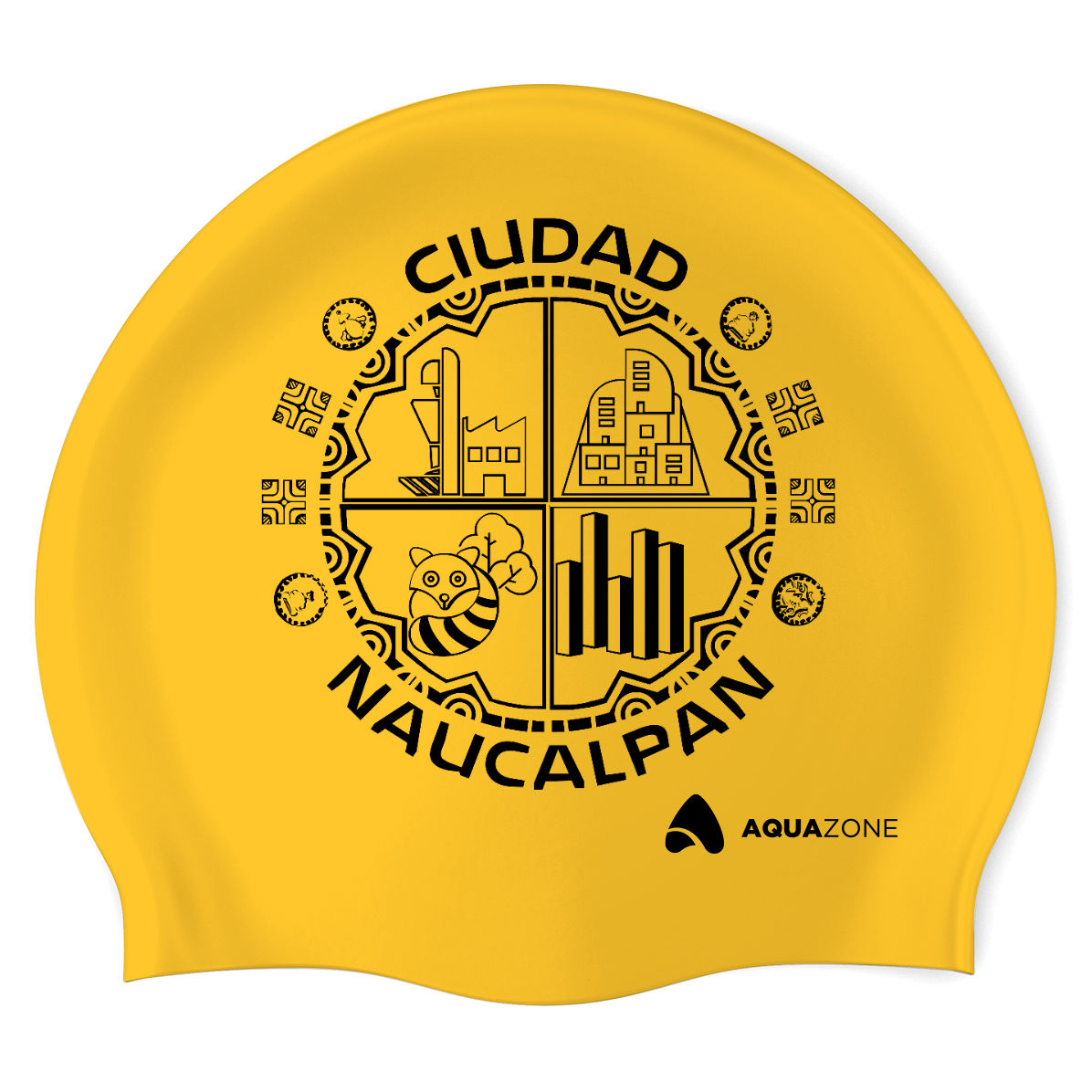 FIT INTEGRA NAUCALPAN - Classic Silicone Swimming Cap
