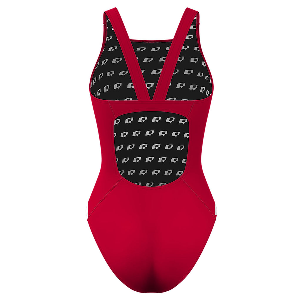 CDCH - AZ Side Binding - Solid Classic Strap Swimsuit