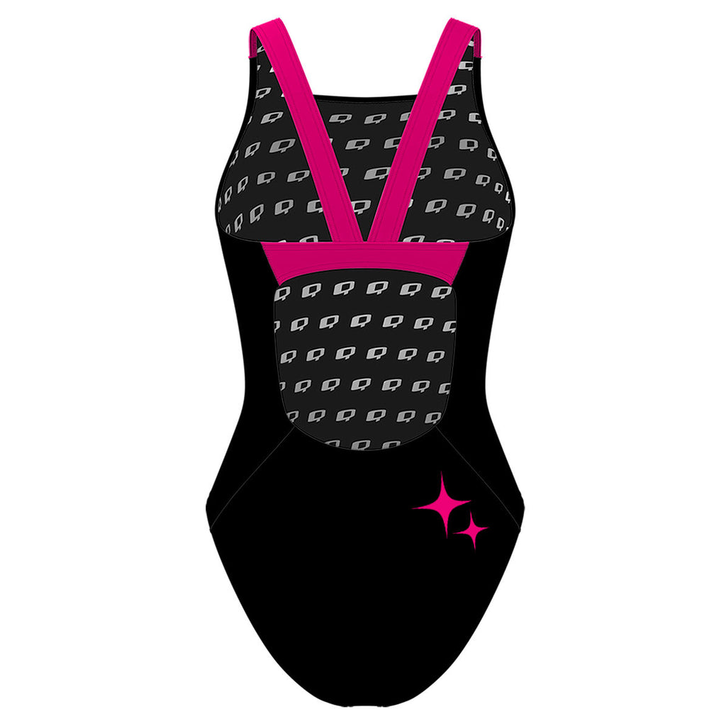 Queens - Classic Strap Swimsuit