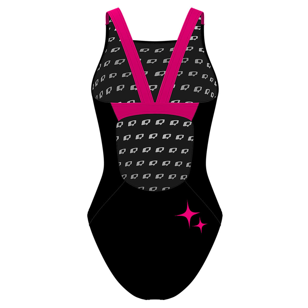 Queens - Classic Strap Swimsuit