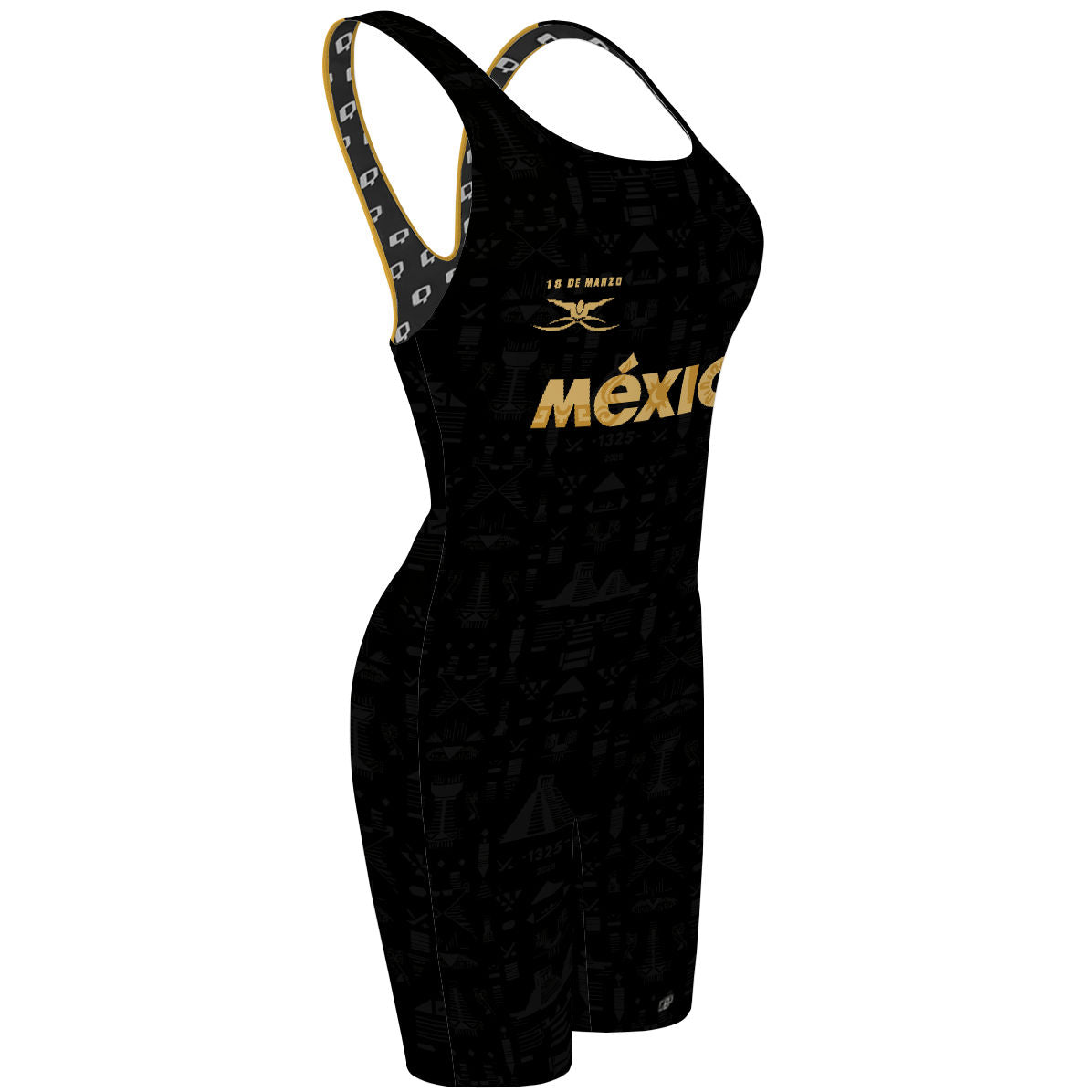 18 de Marzo - Classic Strap Long Knee Women Jammer