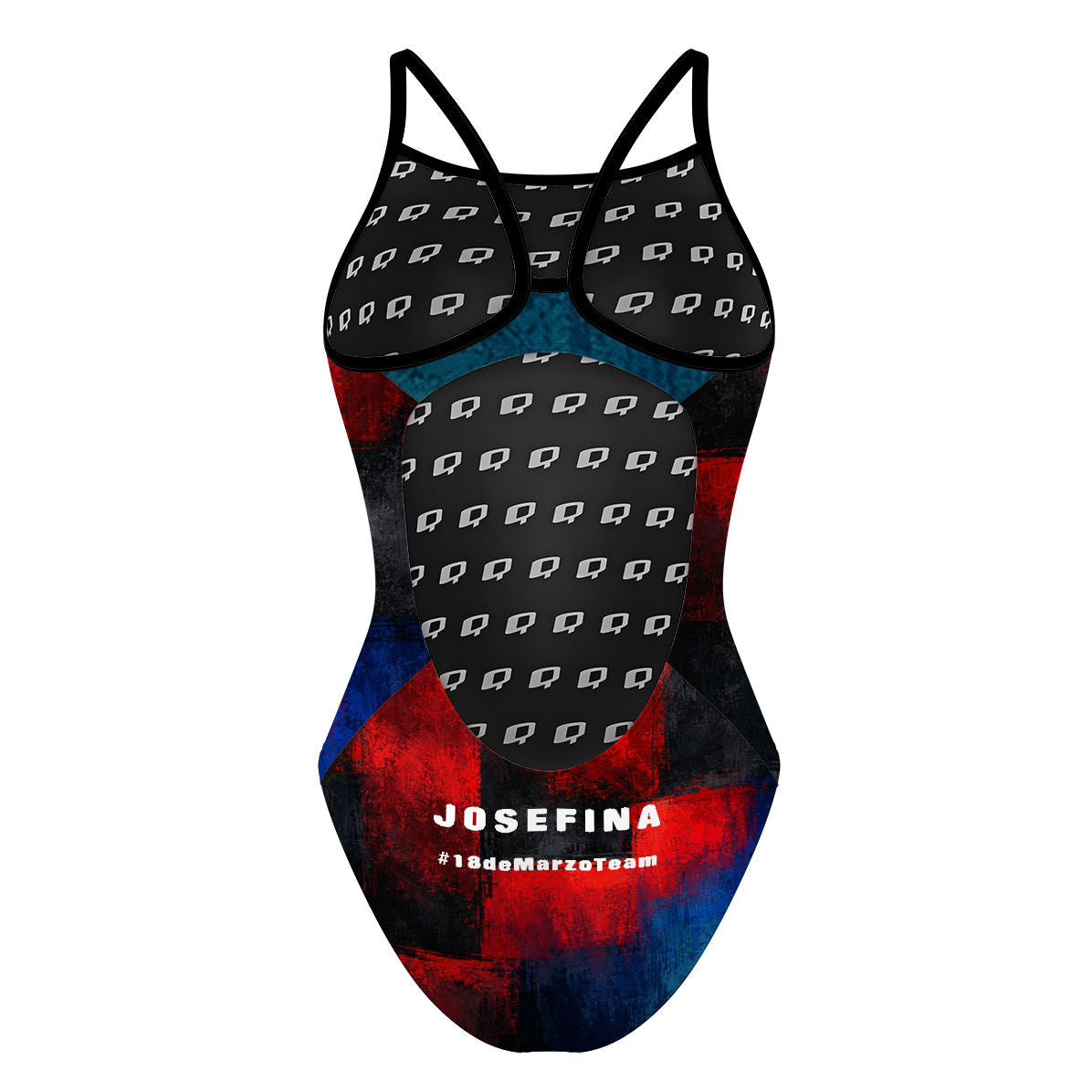 18 de Marzo V26 - Oscuro - Skinny Strap Swimsuit