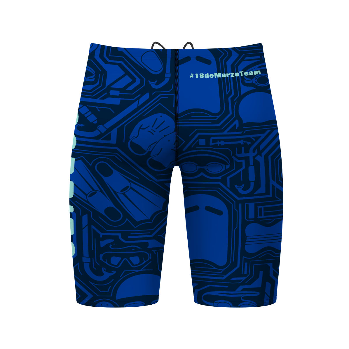 18 de Marzo - Azul - Jammer Swimsuit