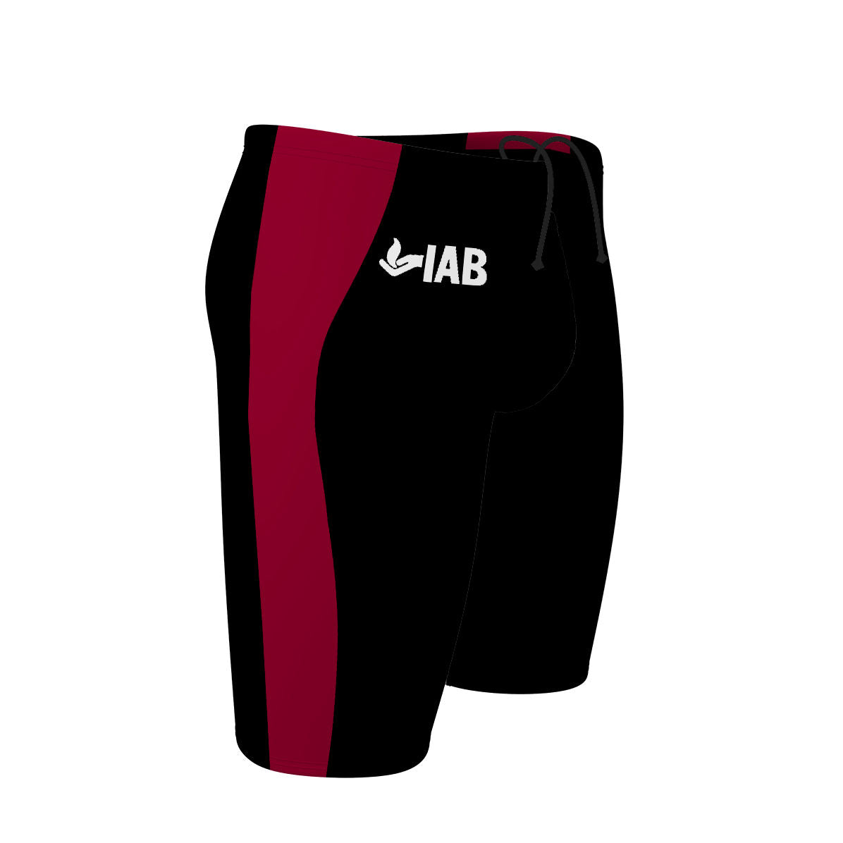 IAB - Speed AZ Negro/Red Pepper - Traje de Baño Jammer Solido - PERSONALIZADO