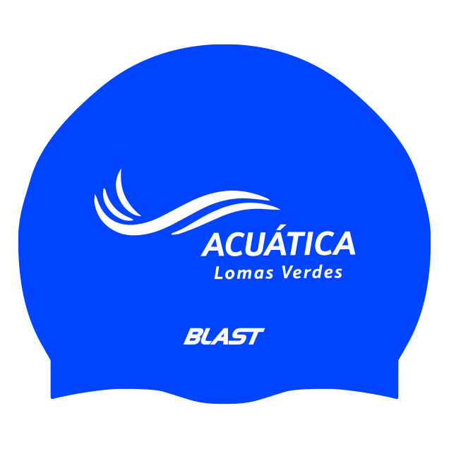 Acuatica Lomas Verdes (RBL/01) -  Blast Silicone Swimming Cap