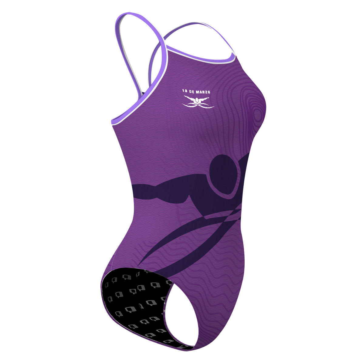 18 de Marzo Team - Skinny Strap Swimsuit