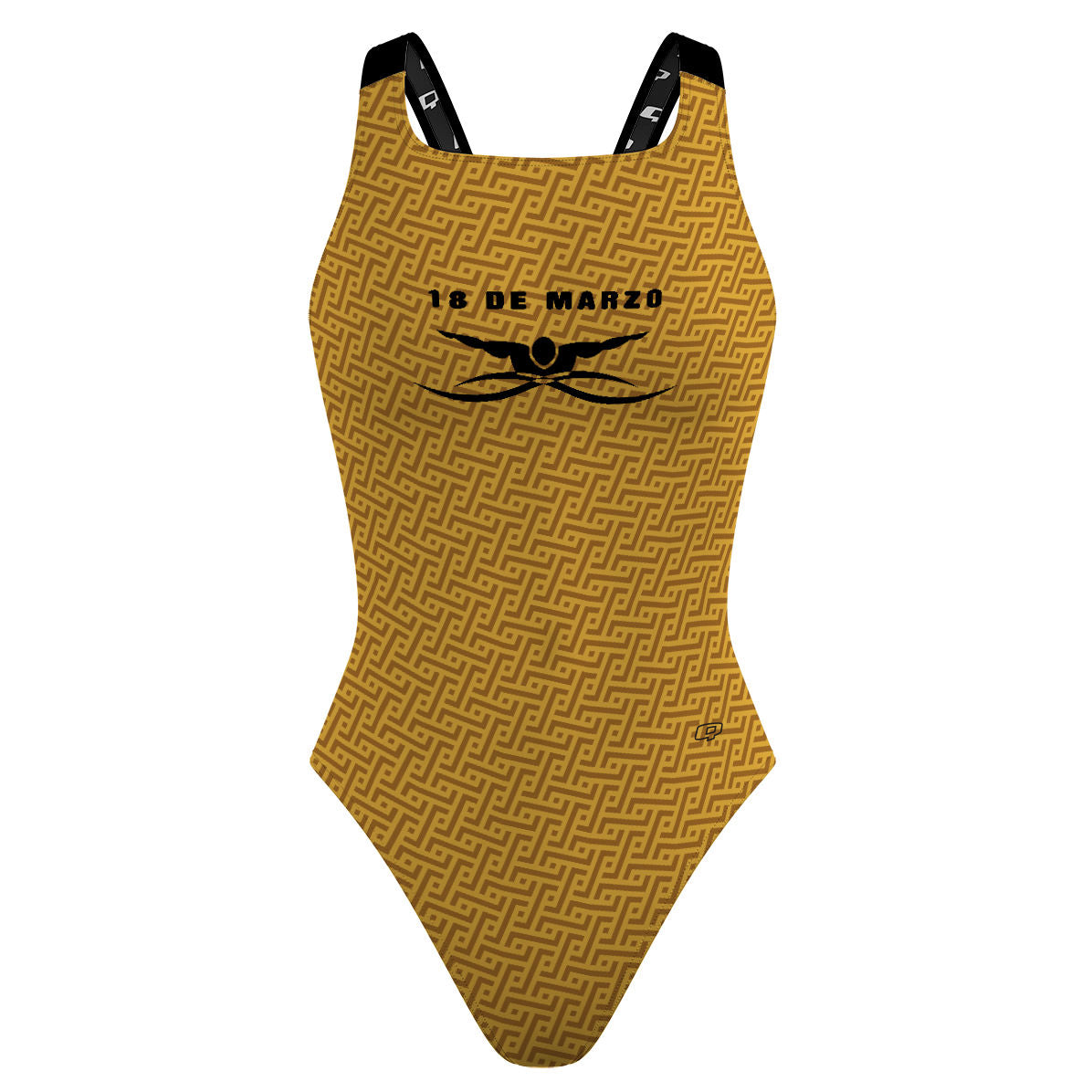 18 de Marzo - Dorado - Classic Strap Swimsuit
