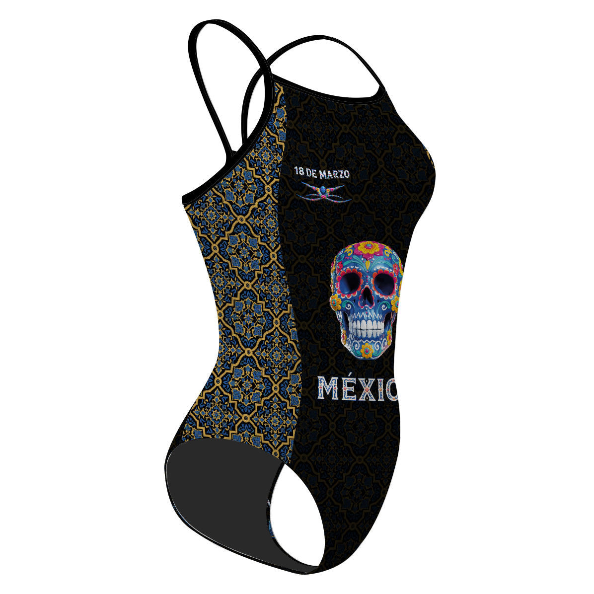 CALAVERA - Traje de baño Skinny strap